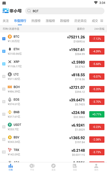 非小号区块链交易所app图片1